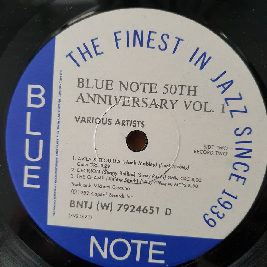 Blue Note 50th Anniversary Collection - Volume 1 "From Boogie To Bop" 1939-1956  Vinyl LP Reco...