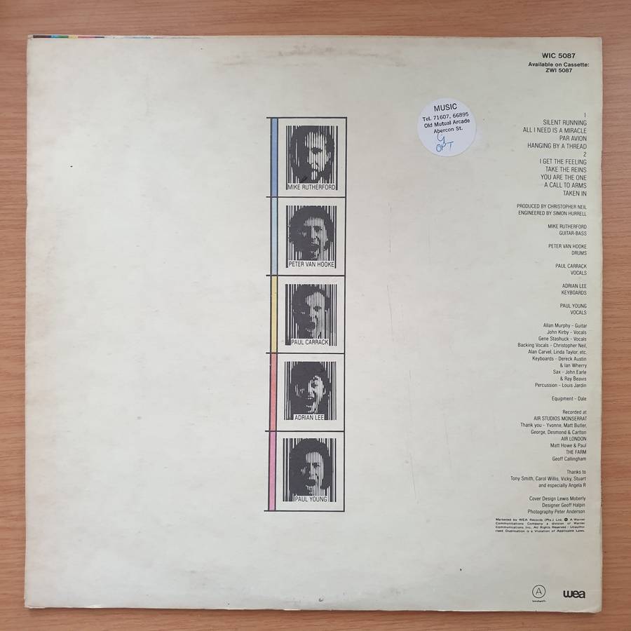 Mike + The Mechanics  Mike + The Mechanics - Vinyl LP Record - Very-Good+ (VG+)