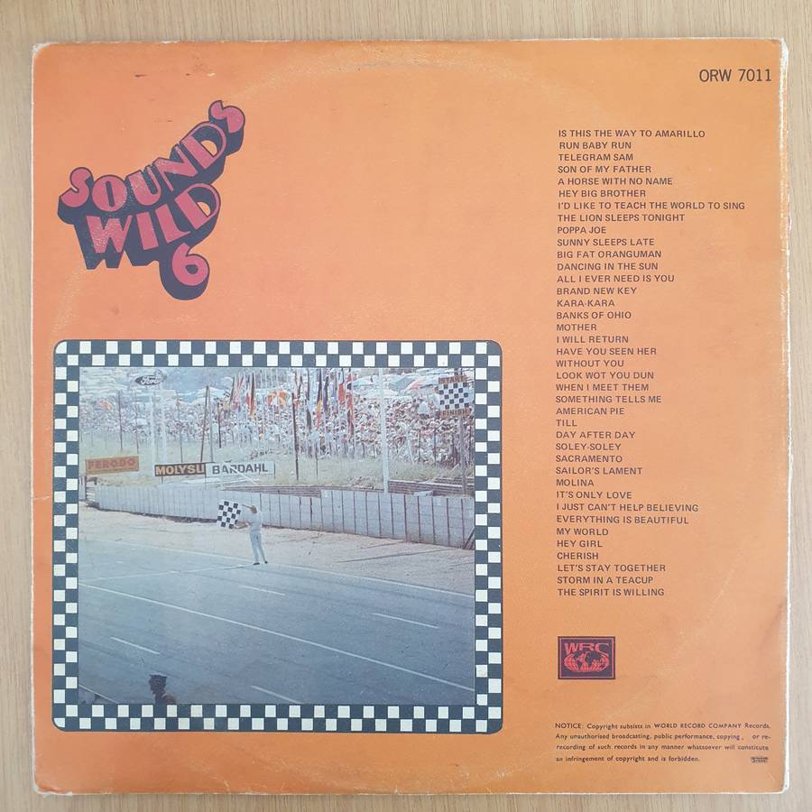 Sounds Wild 6 - Vinyl LP Record - Very-Good- Quality (VG-) (minus)