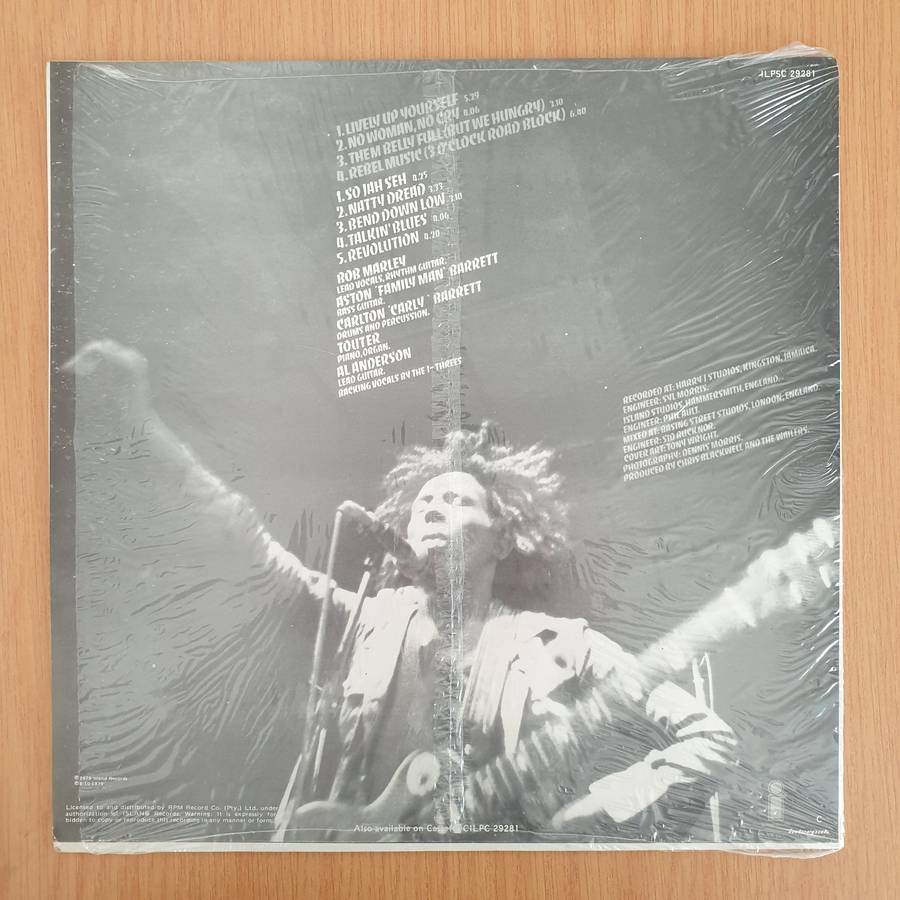 Bob Marley & The Wailers  Natty Dread (29281)  - Vinyl LP Record - Very-Good+ Quality (VG+) (v...