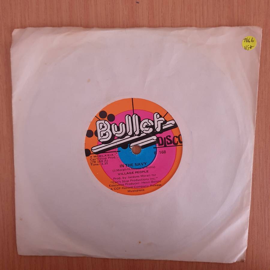 Village People  San Francisco (You've Got Me) - 7" Record - Very-Good+ Quality (VG+) (verygood...