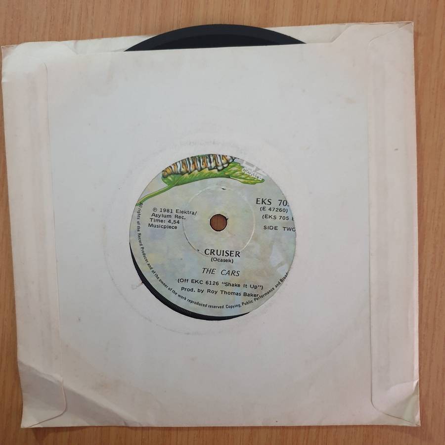 The Cars  Shake It Up - 7" Record - Very-Good+ Quality (VG+) (verygoodplus7) (DLB)