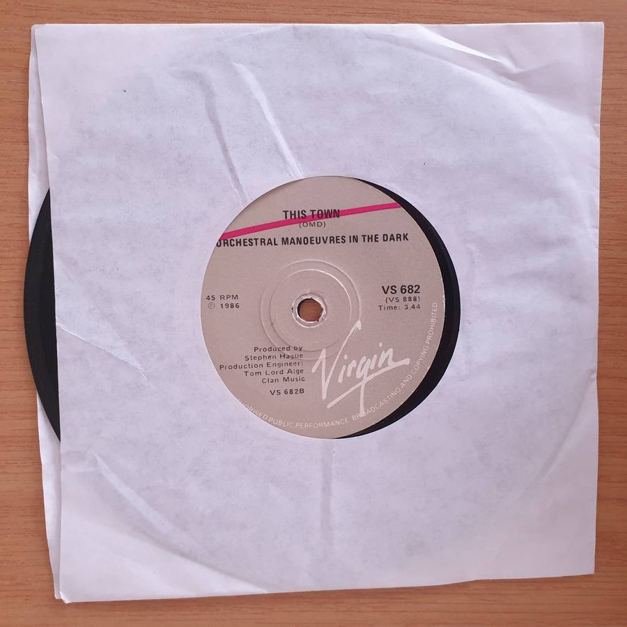 Orchestral Manœuvres In The Dark  (Forever) Live And Die - 7 Record - Very-Good+ Quality (...