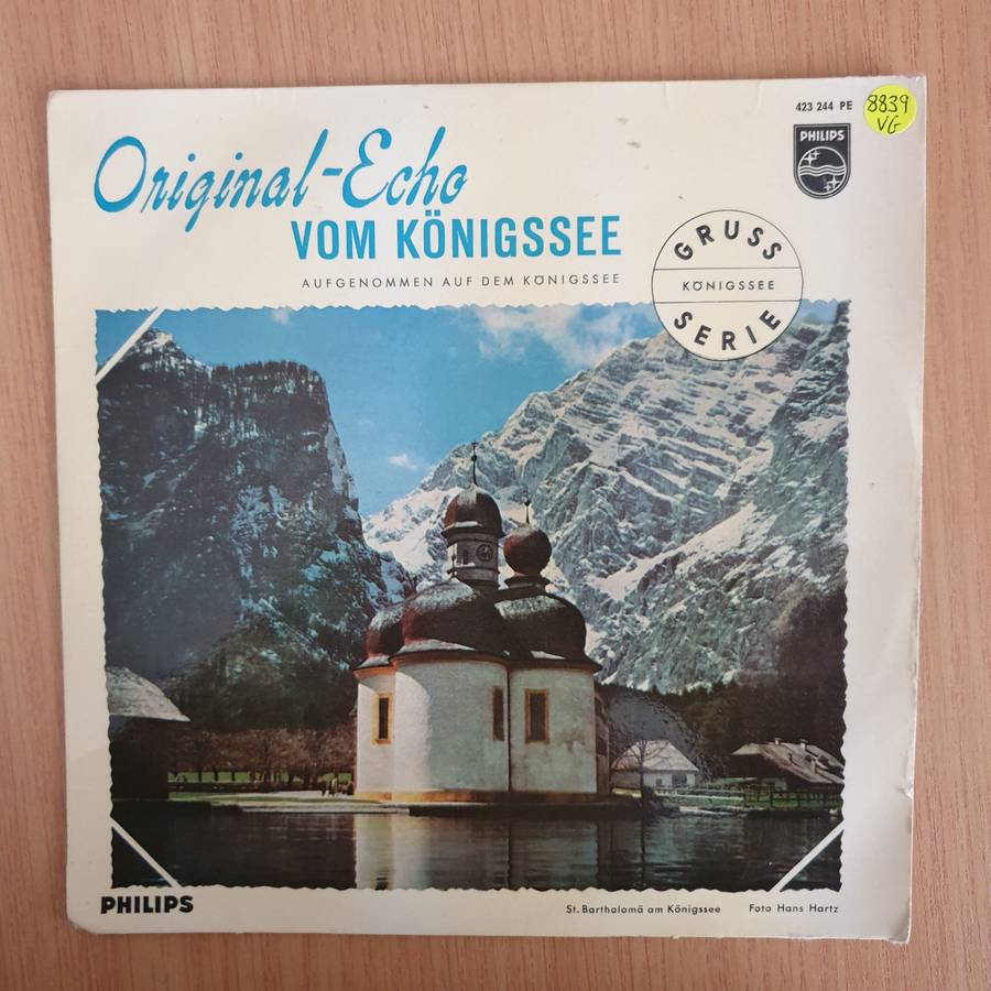 Original - Echo Vom Königssee - 7" Vinyl Record  (VG) (DLB)