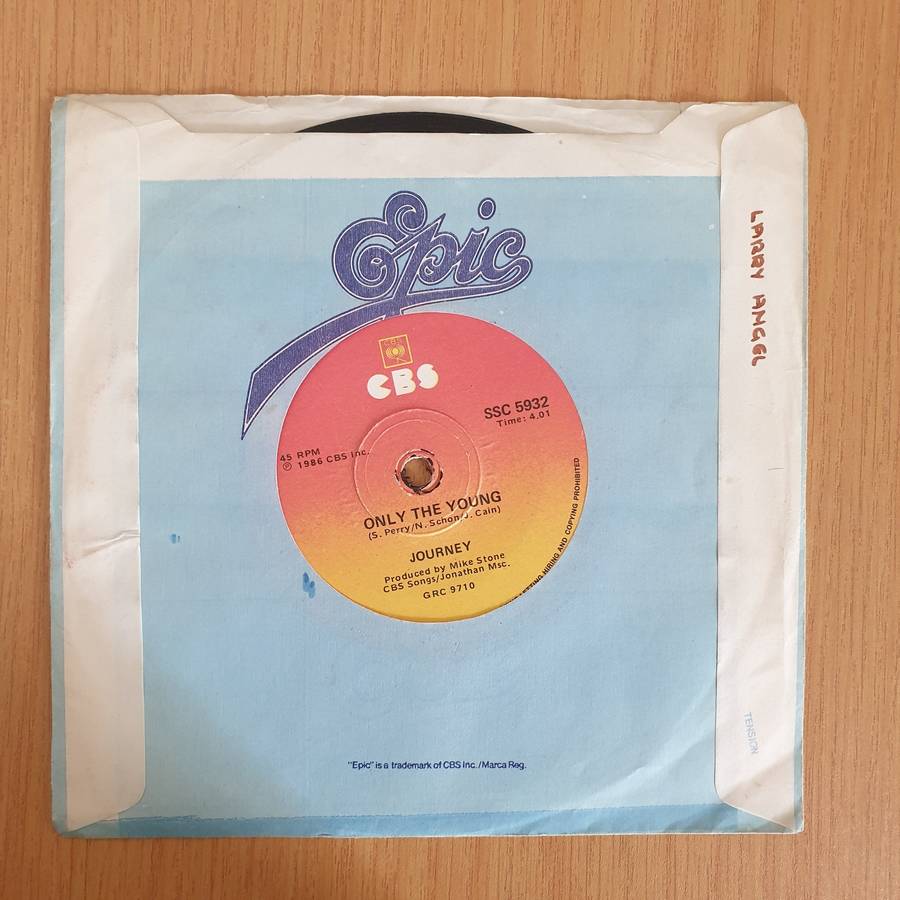 Journey  Be Good To Yourself - 7" Vinyl Record  (VG+) (DLB)