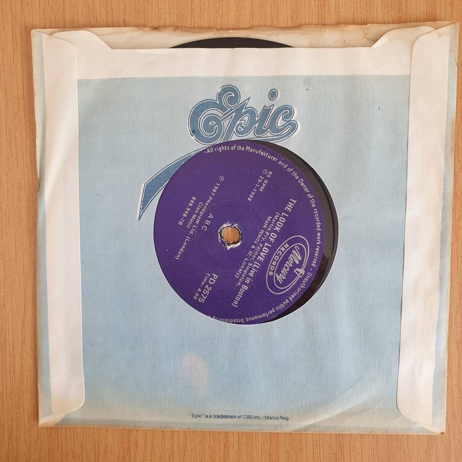 ABC  King Without A Crown - Vinyl 7 Record  (VG+) (Aryeh)