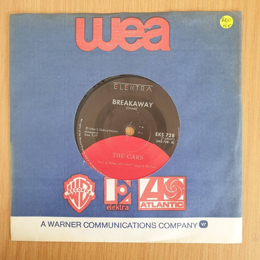The Cars  Why Can't I Have You - Vinyl 7 Record  (VG+) (Aryeh)