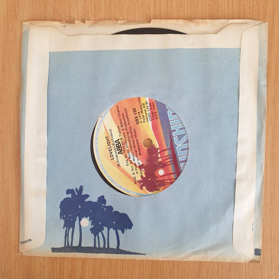 ABBA  Chiquitita - Vinyl 7 Record  (VG+) (Aryeh)