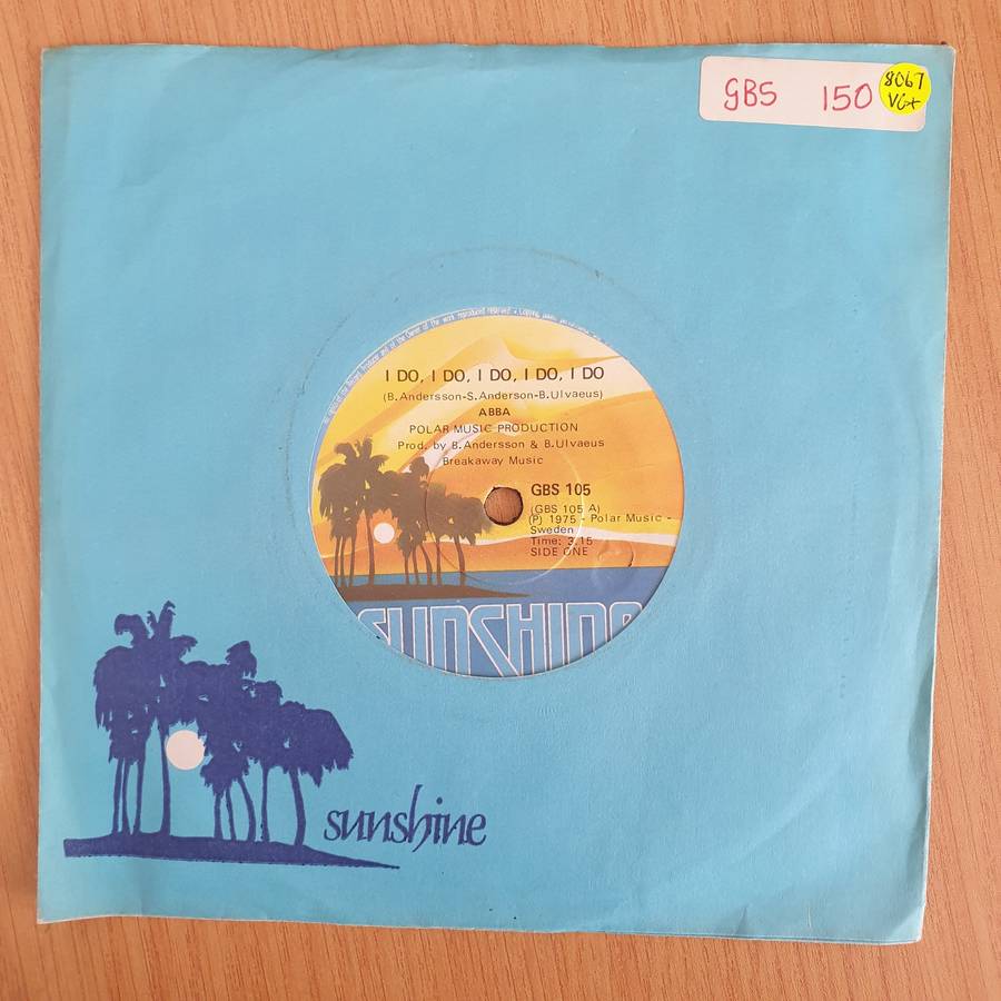 ABBA  I Do, I Do, I Do, I Do, I Do / Rock Me - Vinyl 7 Record  (VG+) (Aryeh)