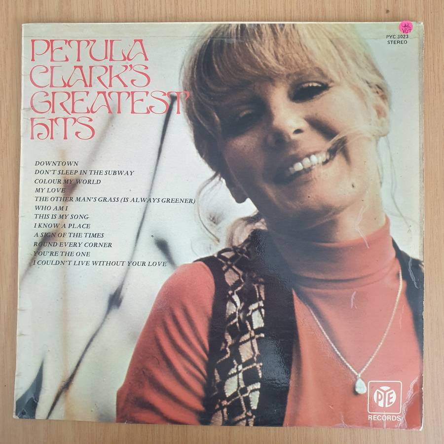Petula Clark  Greatest Hits (UK- 3023)  Vinyl LP Record - Very-Good+ Quality (VG+) (very...