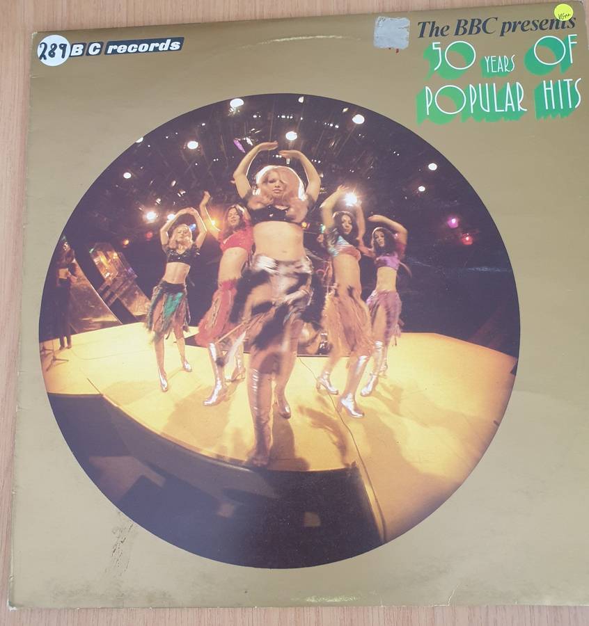 The BBC Radio Orchestra  The BBC Presents 50 Years Of Popular Hits - Vinyl LP Record (VG+)