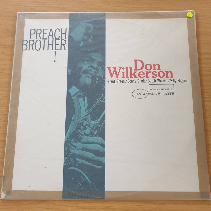 Don Wilkerson  Preach Brother! - Vinyl LP Record (VG+) (D)