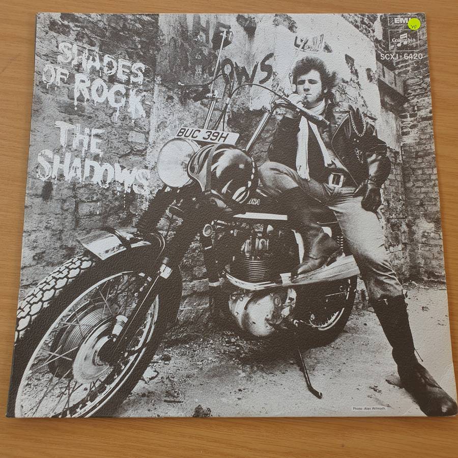 The Shadows  Shades Of Rock - Vinyl LP Record (VG)