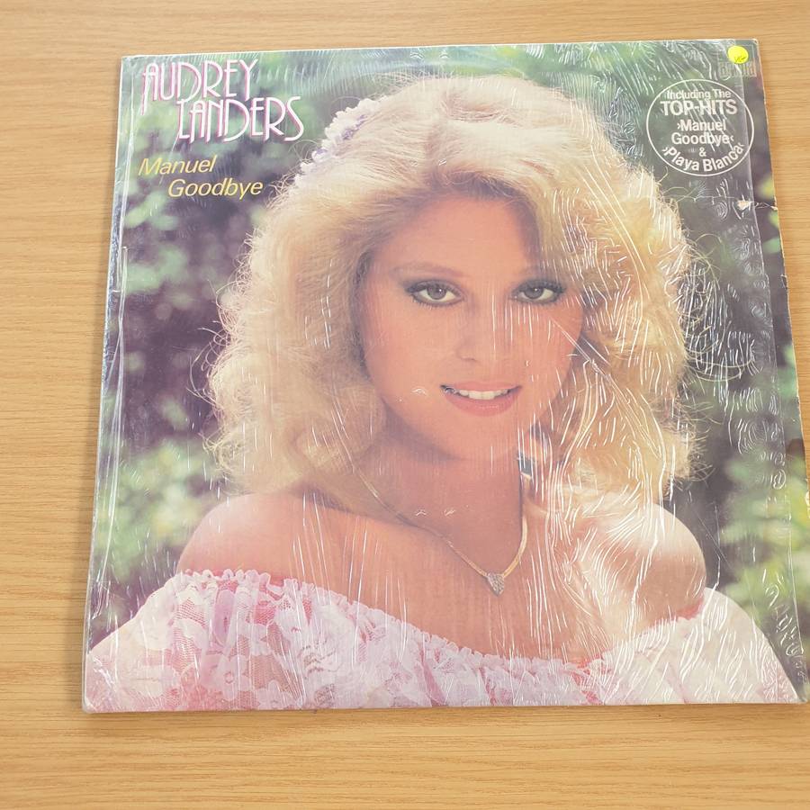 Audrey Landers  Manuel Goodbye  Vinyl LP Record  (VG+)