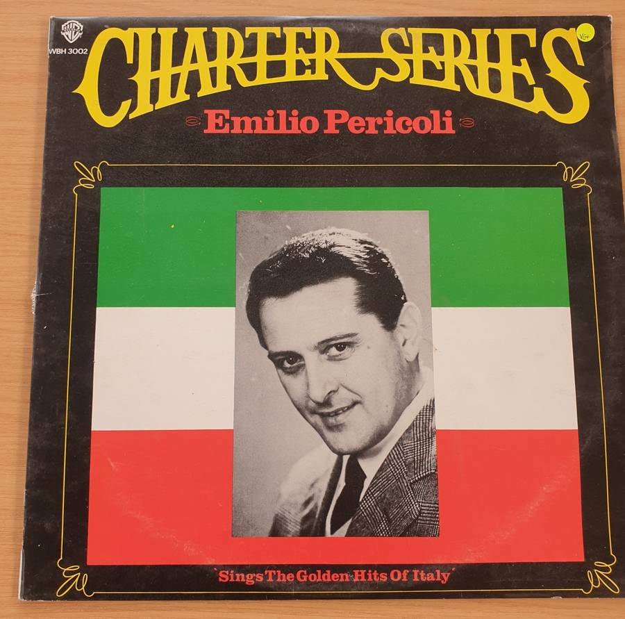 Emilio Pericoli - Sings the Golden Hits of Italy (Charter) - Vinyl LP Record (VG+)