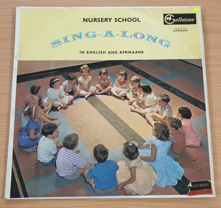Archie Silansky - Nursery School Sing a Long - in English and Afrikaans  Vinyl LP Record  (VG+)