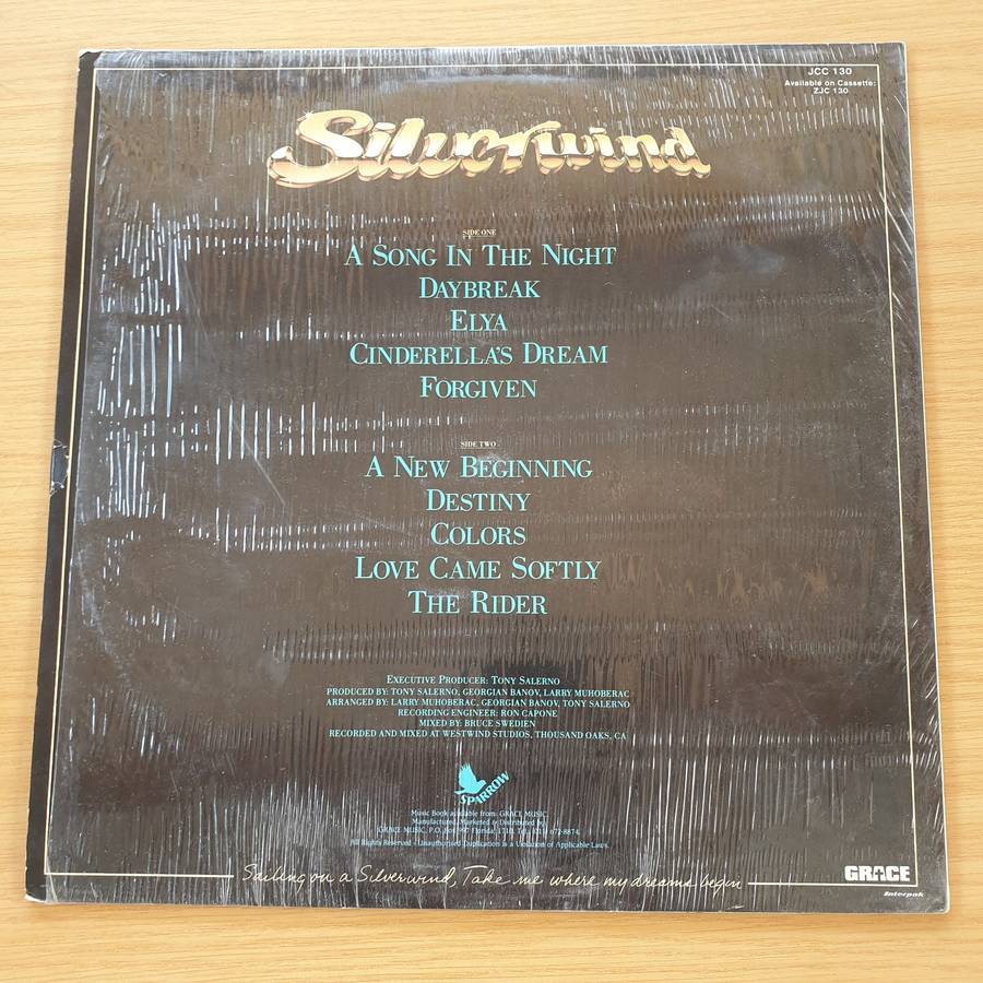 Silverwind  A Song In The Night - Vinyl LP Record  (VG+)