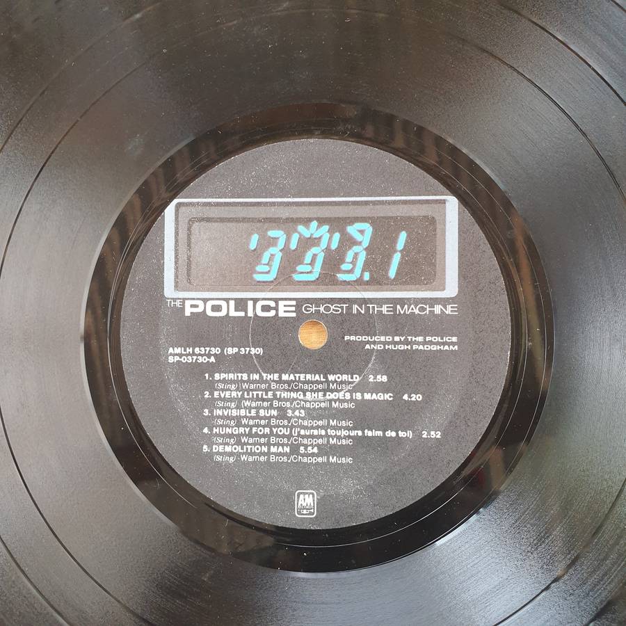 The Police  Ghost In The Machine  - Vinyl LP Record (VG)
