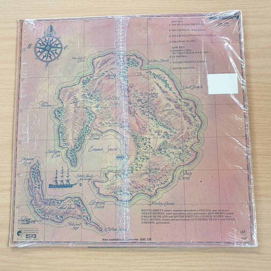 Keith Jarrett  Treasure Island -  Vinyl LP Record (VG+)