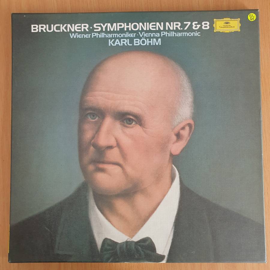 Bruckner - Wiener Philharmoniker - Karl Böhm  Symphonien Nr. 7 & 8 - 3x Vinyl LP Record Box S...