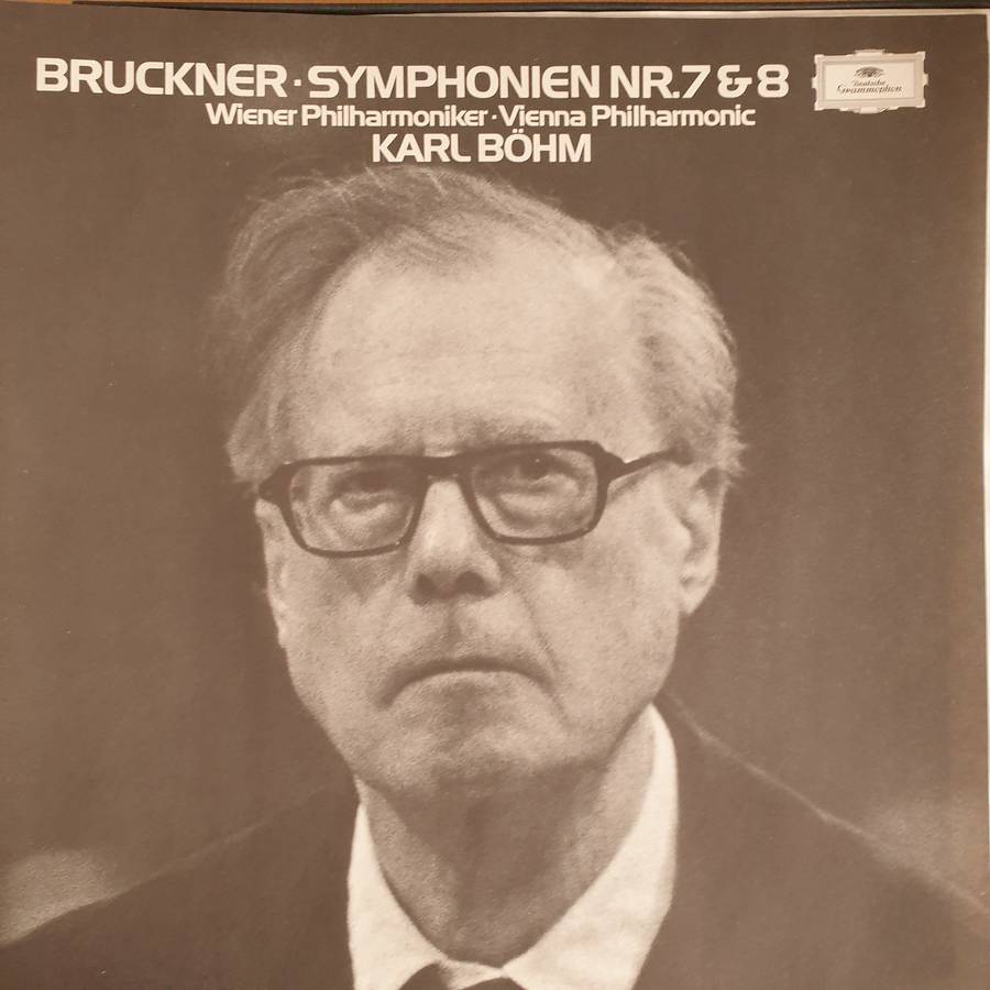 Bruckner - Wiener Philharmoniker - Karl Böhm  Symphonien Nr. 7 & 8 - 3x Vinyl LP Record Box S...
