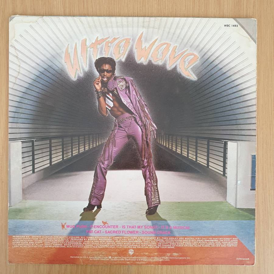 Bootsy  Ultra Wave - Vinyl LP Record (VG+)