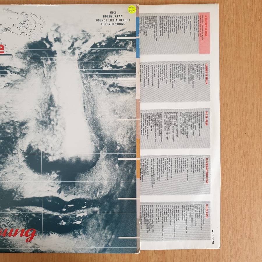 Alphaville  Forever Young (with original inner) - Vinyl LP Record (VG++)