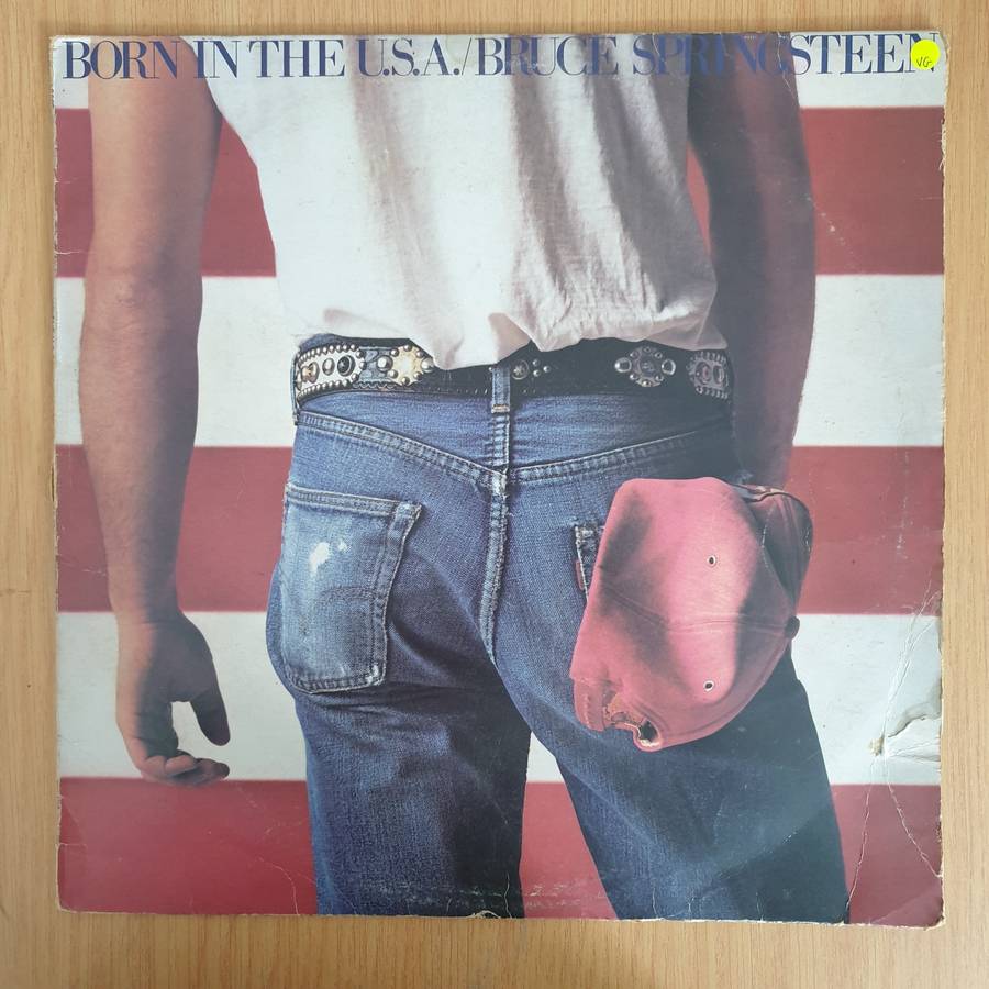 Bruce Springsteen  Born in The USA  - Vinyl LP Record (VG)
