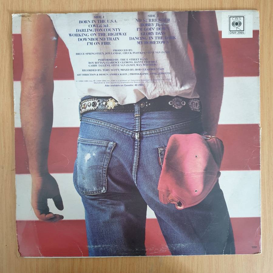 Bruce Springsteen  Born in The USA  - Vinyl LP Record (VG)
