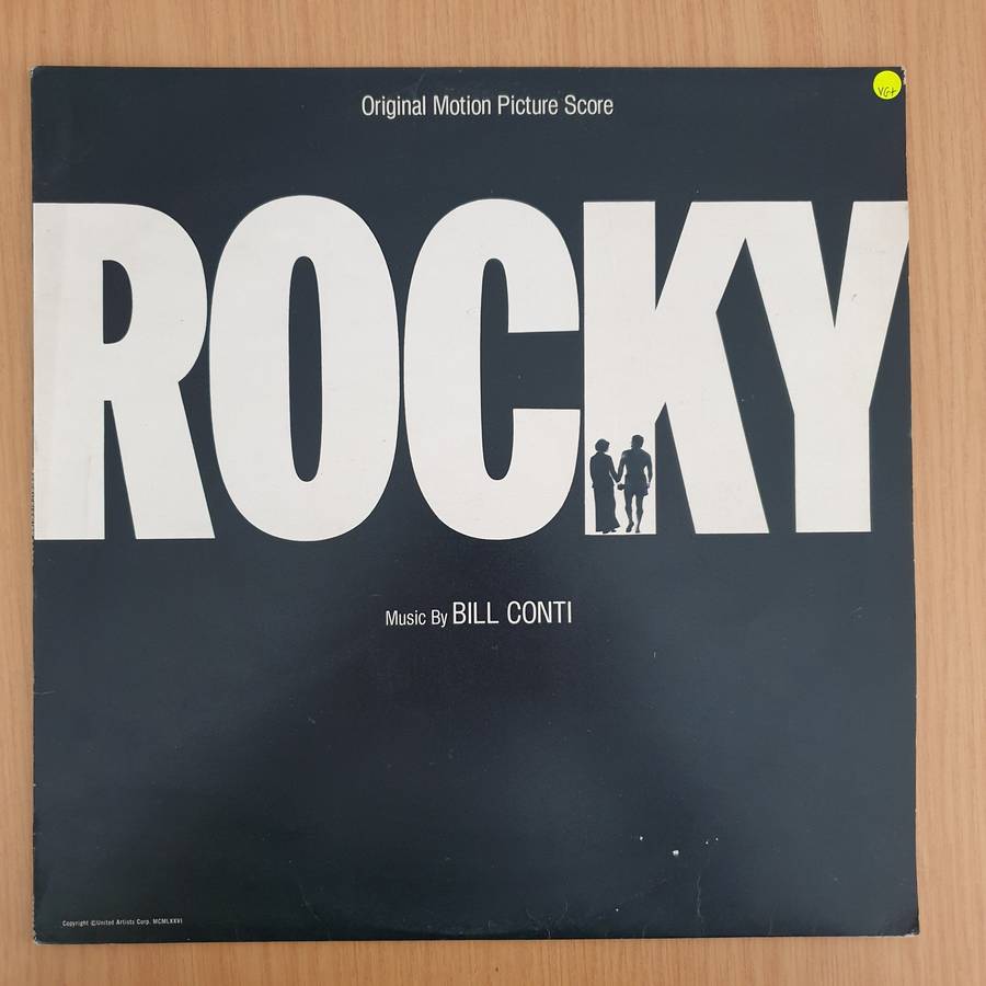 Rocky - Original Motion Picture Score  Bill Conti  Vinyl LP Record (VG+)