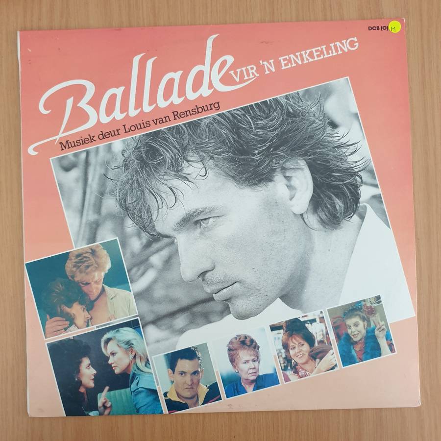 Ballade Vir n Enkeling - Louis van Rensburg   Vinyl LP Record (VG+)