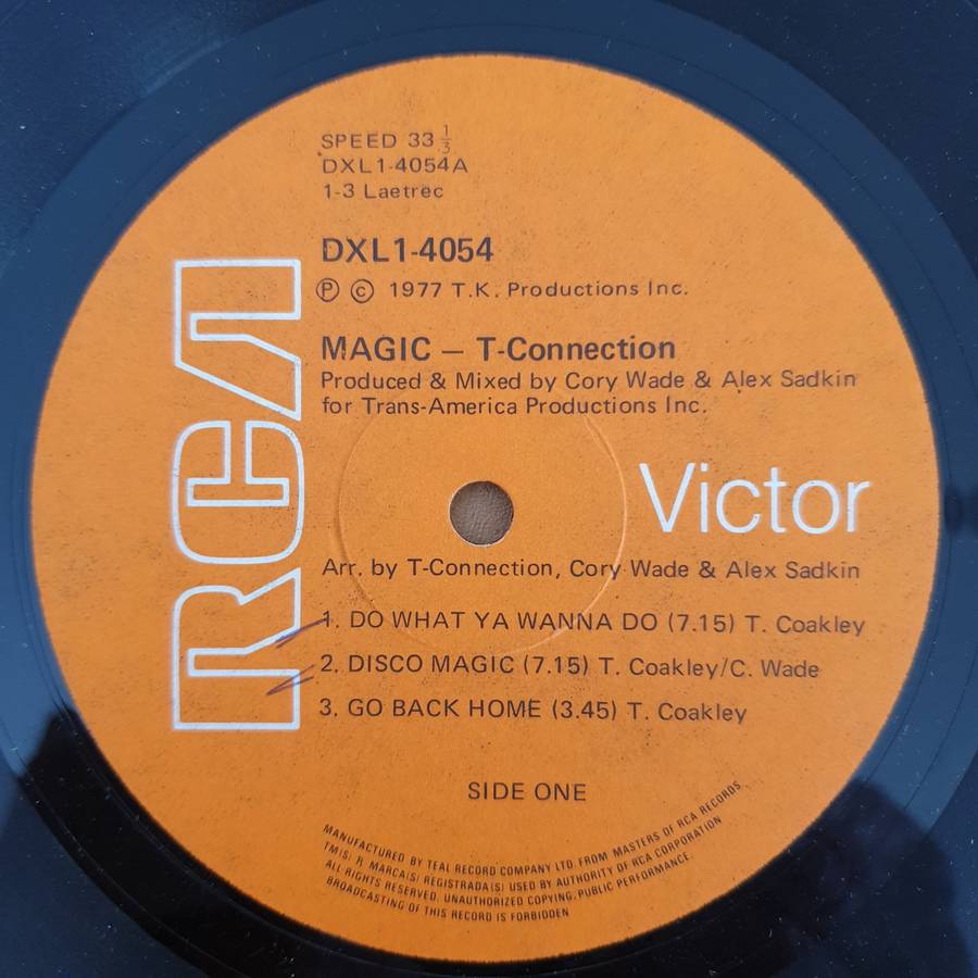 T-Connection  Magic  Vinyl LP Record (VG+)