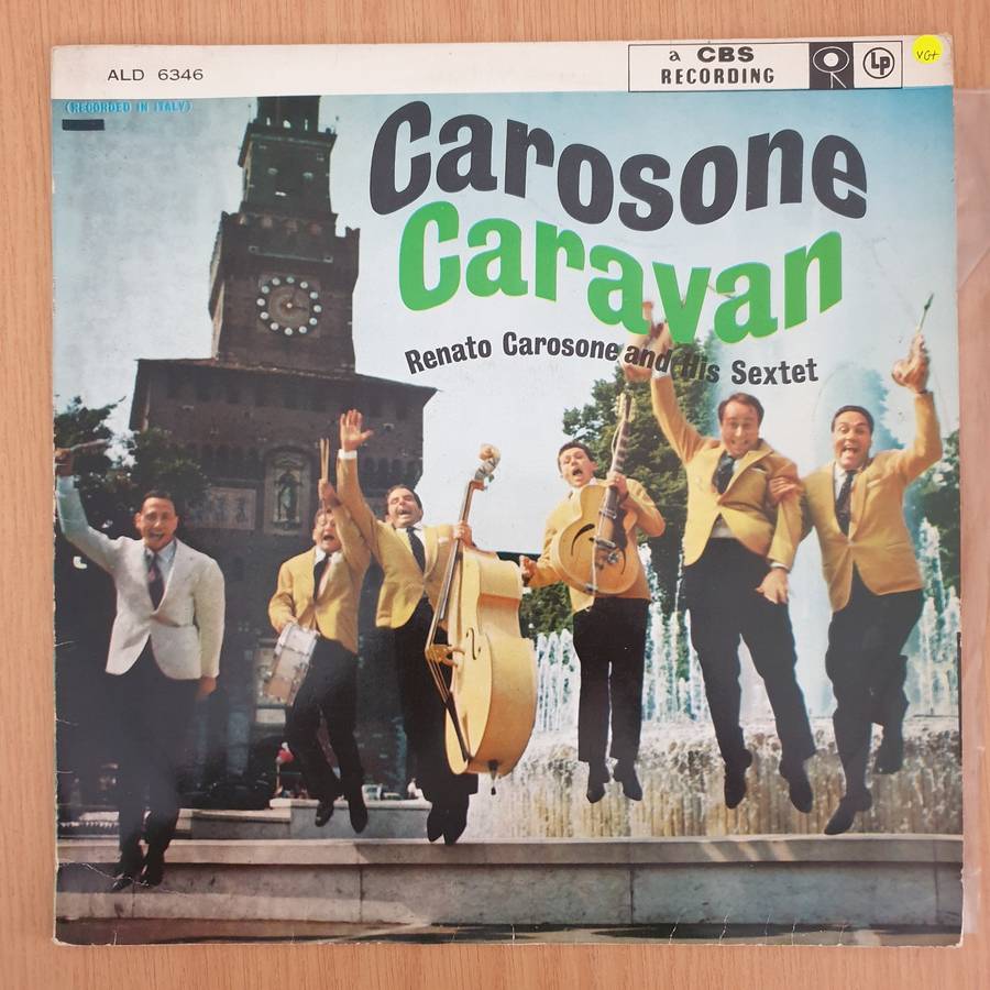 Renato Carosone And His Sextet  Carosone Caravan- Vinyl LP Record (VG+)