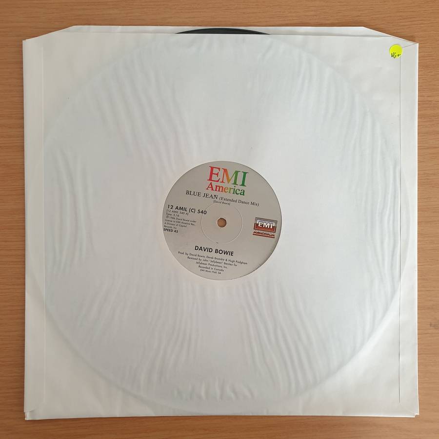 David Bowie  Blue Jean  Vinyl LP Record (VG+)
