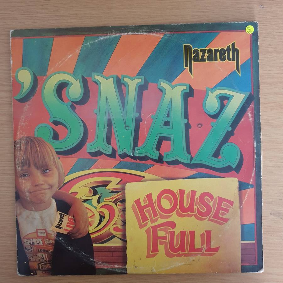 Nazareth  'Snaz -  Double Vinyl LP Record  (VG-)