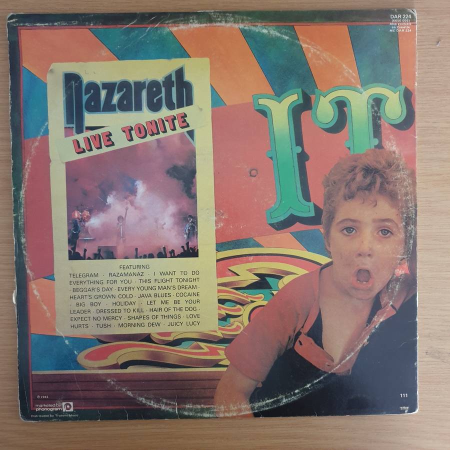 Nazareth  'Snaz -  Double Vinyl LP Record  (VG-)