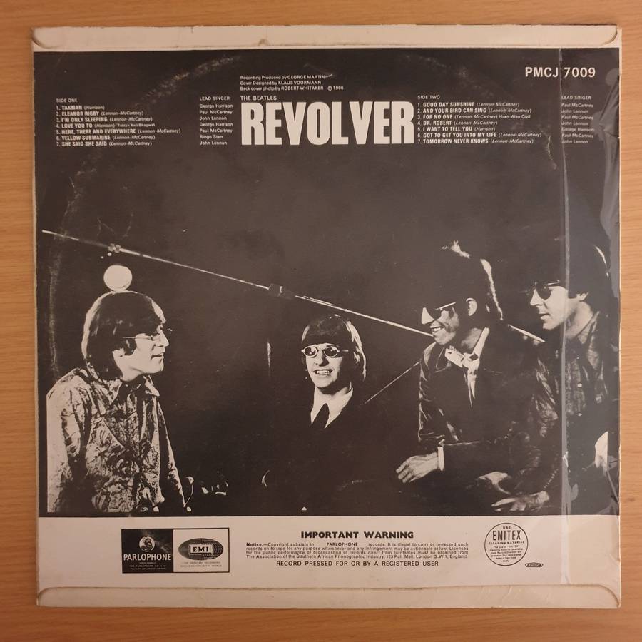 The Beatles  Revolver  - Vinyl LP Record (VG)