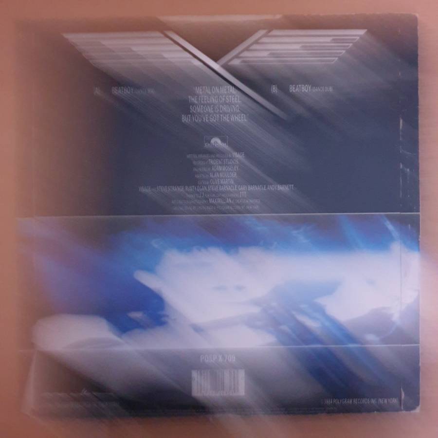 Visage  Beat Boy  Vinyl LP Record (VG+)