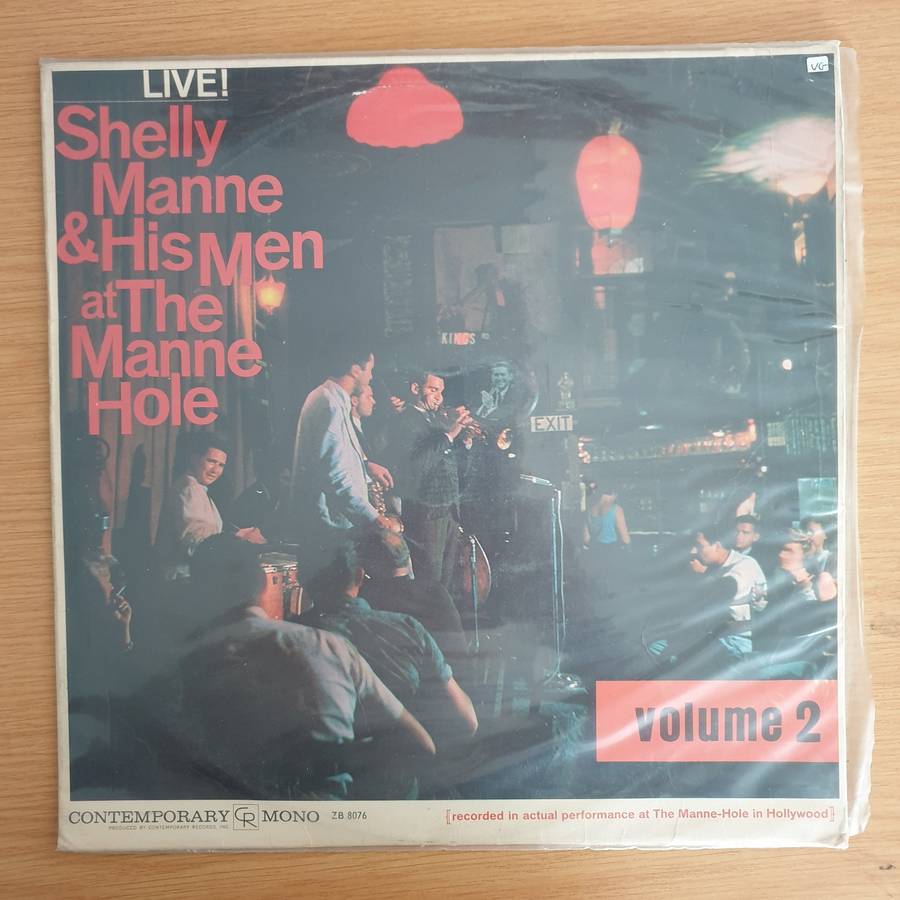 Shelly Manne And His Men  Live! Shelly Manne & His Men At The Manne Hole  - Volume 2 - Vinyl L...