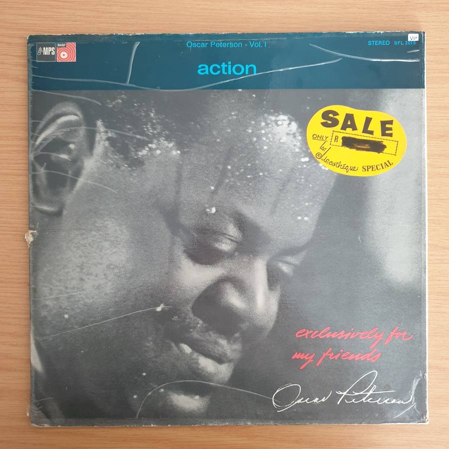 Oscar Peterson  Action (BFL-ZA) - Vinyl LP Record  (VG+)