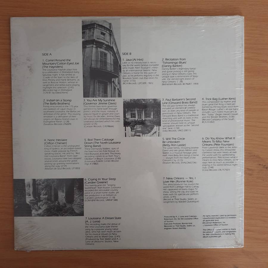 Louisiana (A Dream State) - Various -  Vinyl LP Record - Sealed