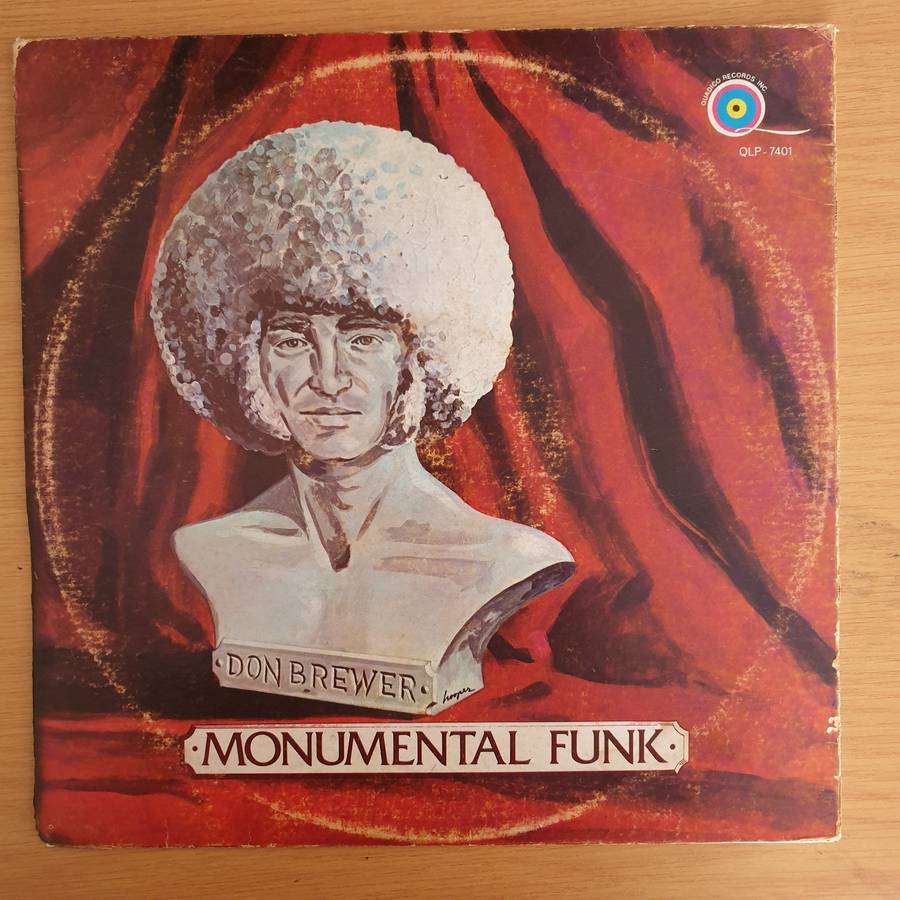 Mark Farner & Don Brewer  Monumental Funk - Vinyl LP Record (VG+)