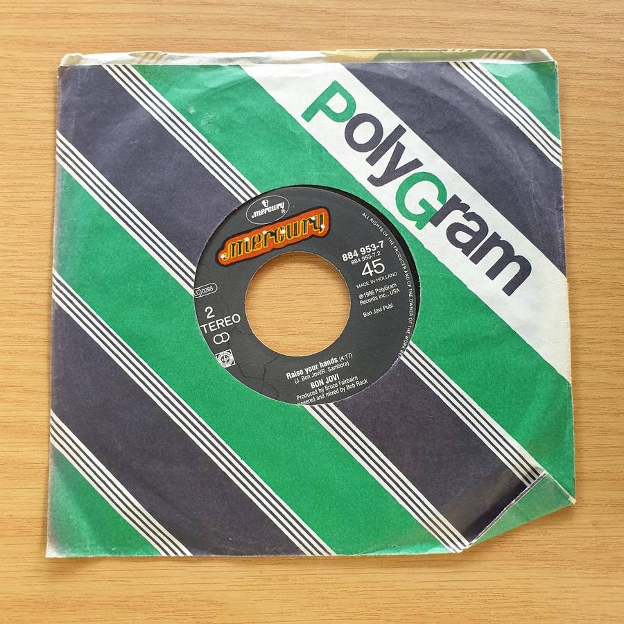 Bon Jovi  You Give Love A Bad Name | Vinyl 7" Single | (VG+)
