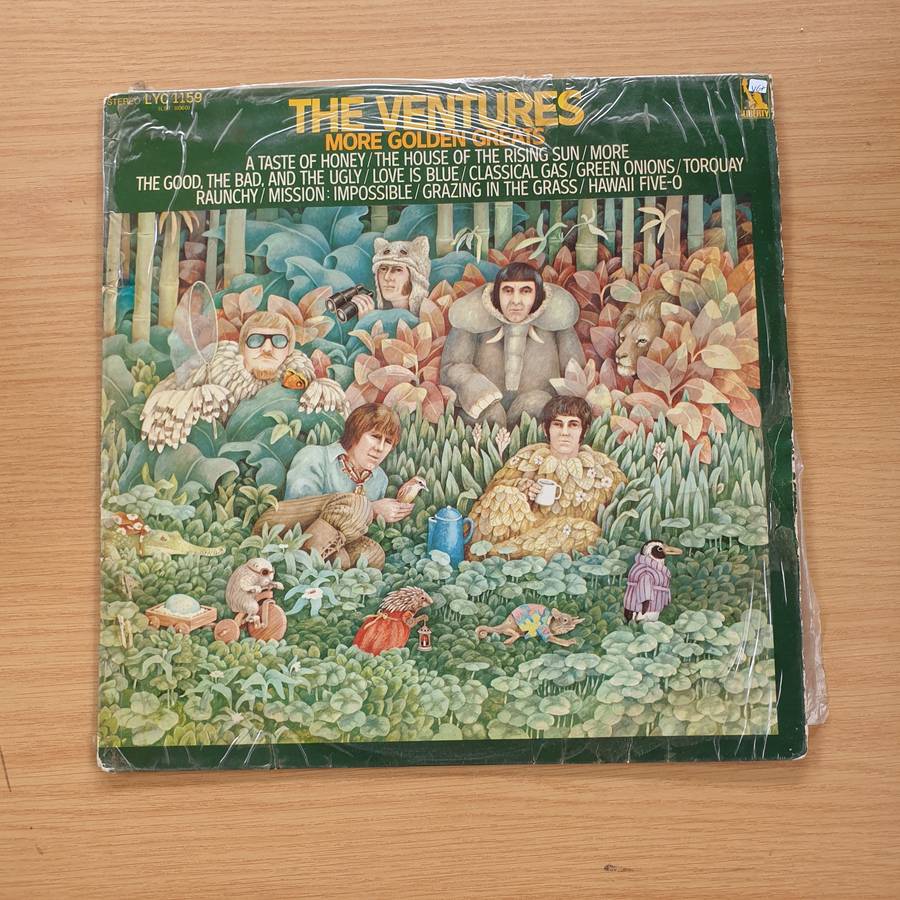 The Ventures - More Golden Greats   Vinyl LP Record (VG+)