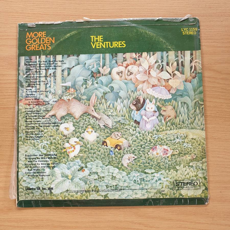 The Ventures - More Golden Greats   Vinyl LP Record (VG+)
