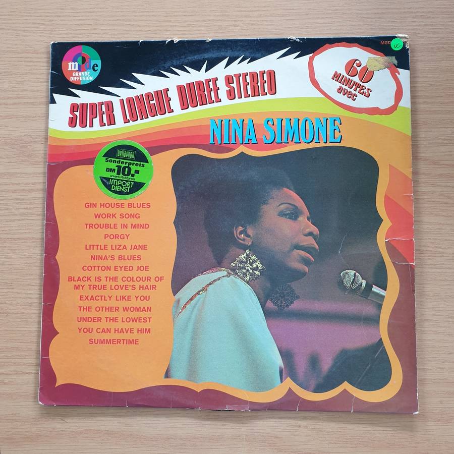 Nina Simone  Super Longue Duree -  Vinyl LP Record  (VG)