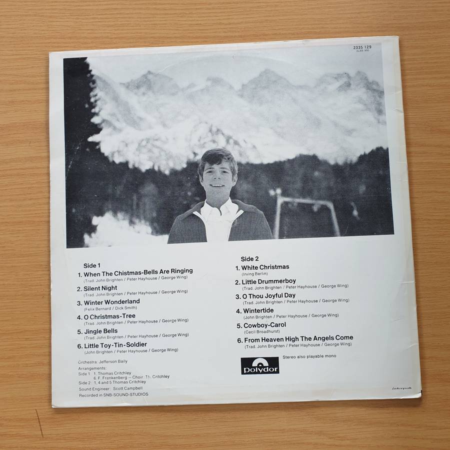 Heintje  When The Christmas Bells Are Ringing - Vinyl LP Record  (VG+)