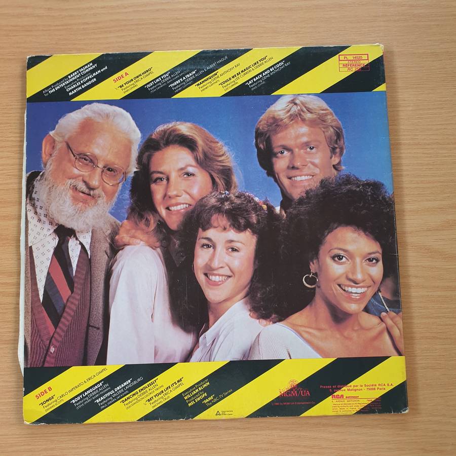 Fame 2 - The Kids From Fame  Songs  Vinyl LP Record (VG+)