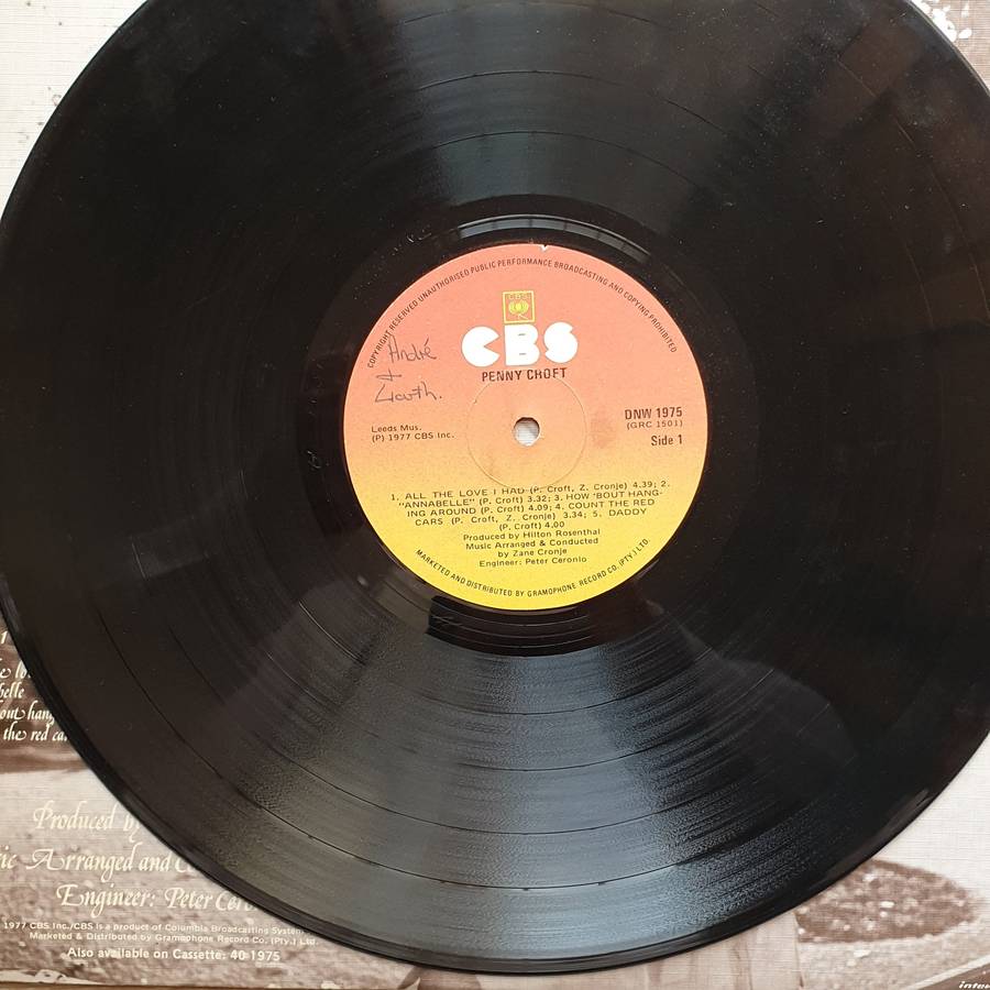 Penny Croft  - Penny Croft -  Vinyl LP Record (VG+)