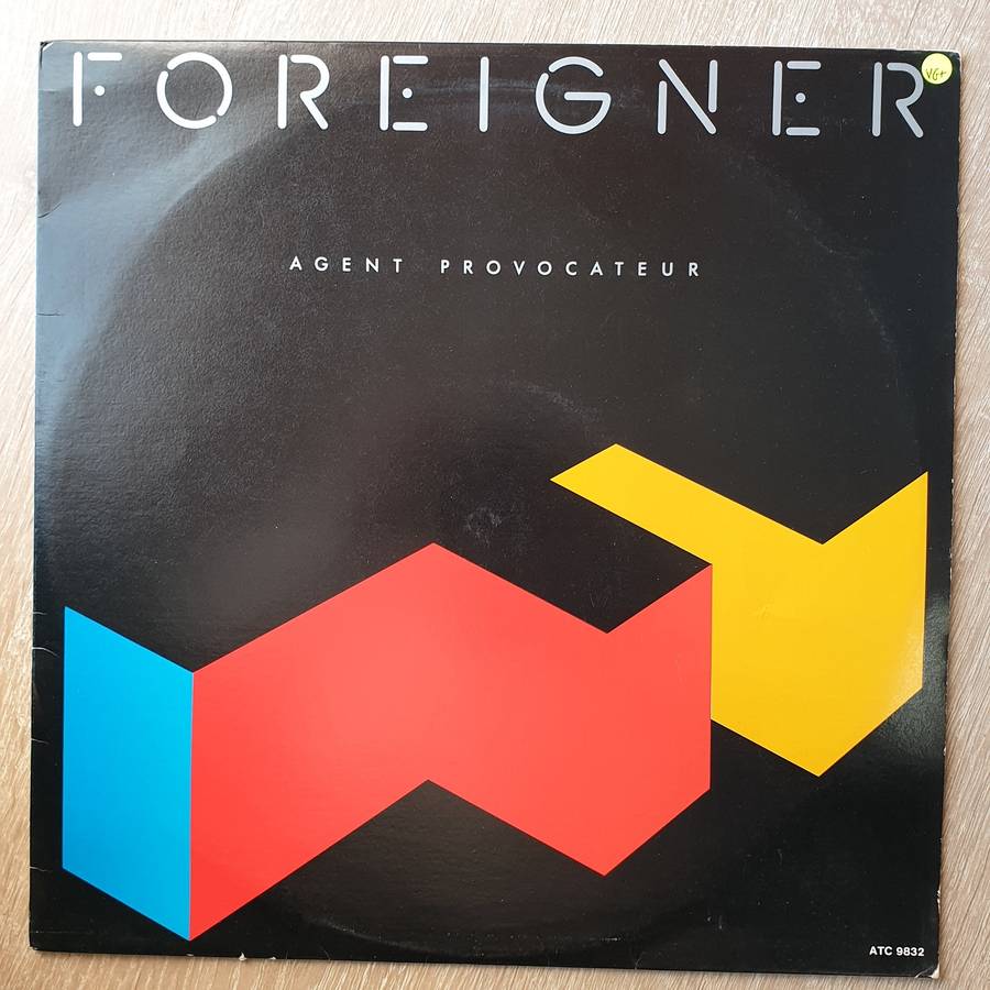 Foreigner  Agent Provocateur - Vinyl LP Record - Very-Good+ Quality (VG+) (verygoodplus)